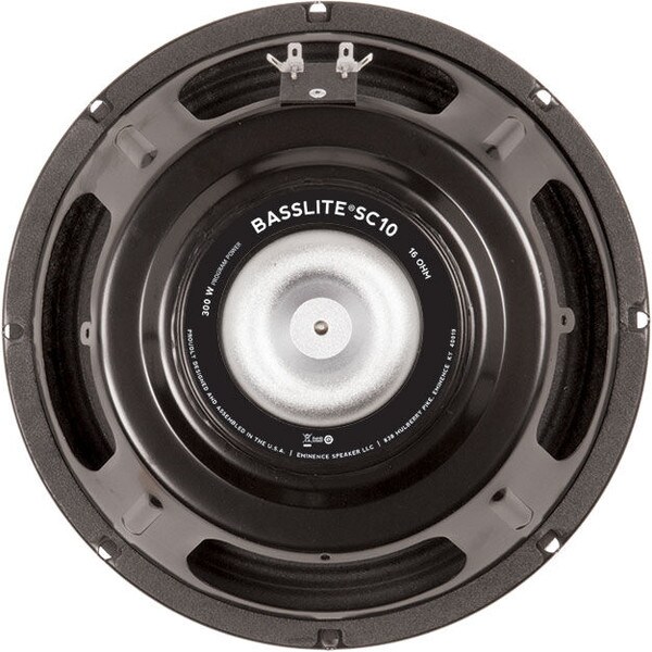 Main product image for Eminence Basslite SC10-16 10" Bass Guitar Speaker 1 290-5182